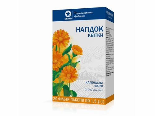 Ціни на Нагідок квітки фільтр-пакет 1,5 г №20