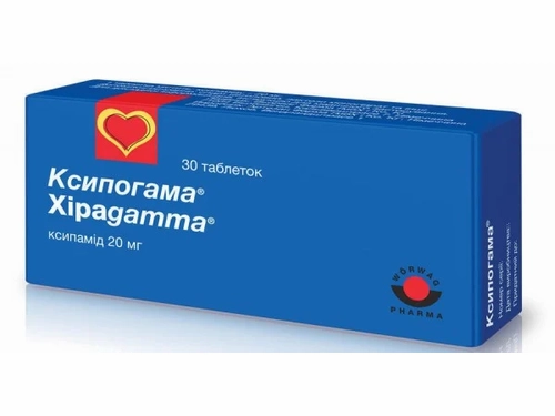 Цены на Ксипогамма табл. 40 мг №30 (10х3)