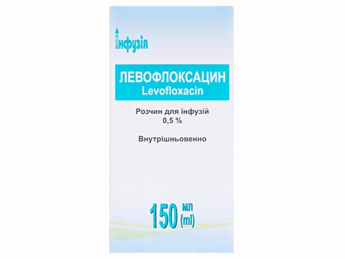 Цены на Левофлоксацин раствор для инф. 0,5% бут. 150 мл