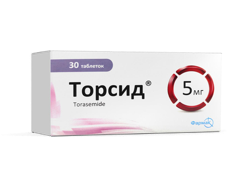 Ціни на Торсид табл. 5 мг №30 (10х3)