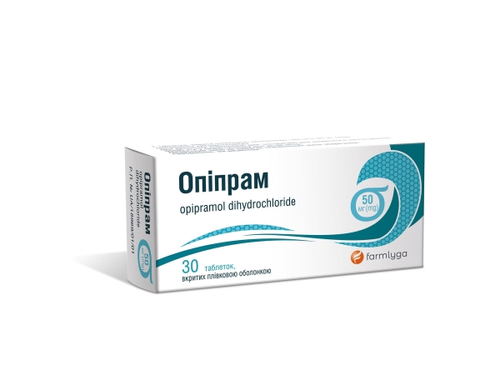 Цены на Опипрам табл. п/о 50 мг №30 (10х3)