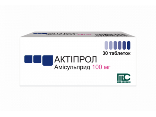 Актипрол табл. 100 мг №30 (10х3)