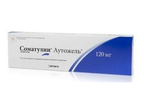 Ціни на Соматулін Аутожель 120 мг розчин для ін. пролонг. 120 мг/шприц 0,5 мл №1 з голк.