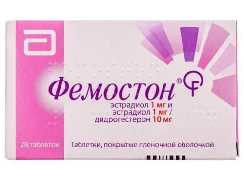 Фемостон табл. в/о 1 мг/10 мг №28