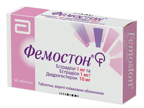 Фемостон табл. п/о 1 мг/10 мг №56 (28х2)