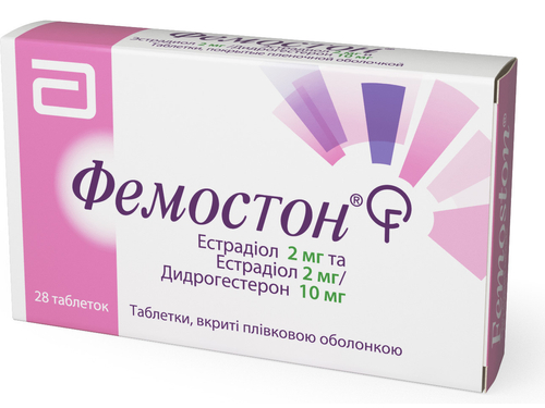 Фемостон табл. в/о 2 мг/10 мг №28