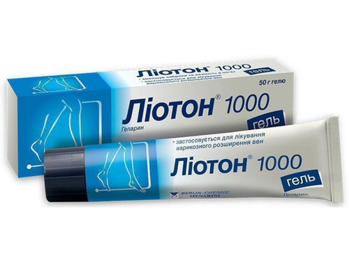 Лиотон 1000 гель туба 50 г