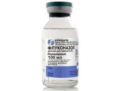 Флуконазол розчин для інф. 0,2% пляш. 100 мл