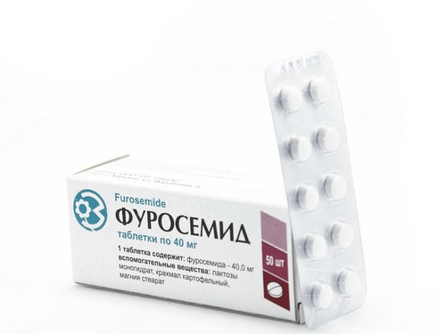 Ціни на Фуросемід табл. 40 мг №50 (10х5)