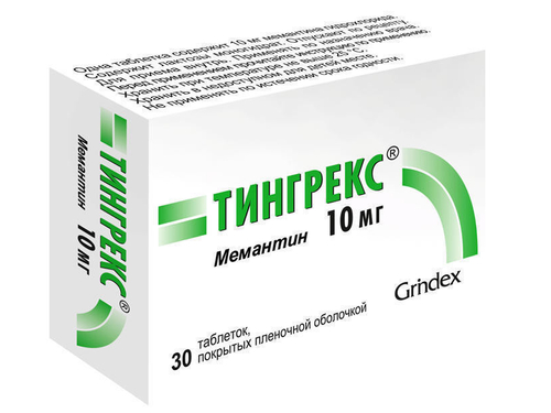 Тингрекс табл. п/о 10 мг №30 (10х3)