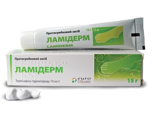 Цены на Ламидерм крем 10 мг/г туба 15 г