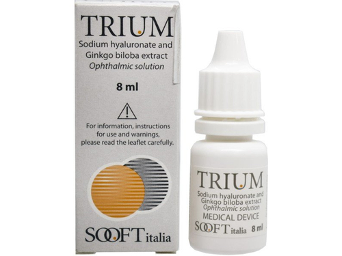 Ціни на Trium краплі очні фл. 8 мл