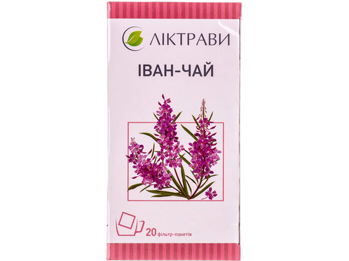 Ціни на Фіточай Іван-чай фільтр-пакет 1,5 г №20