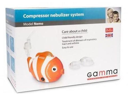 Цены на Ингалятор Gamma Nemo компрессорный