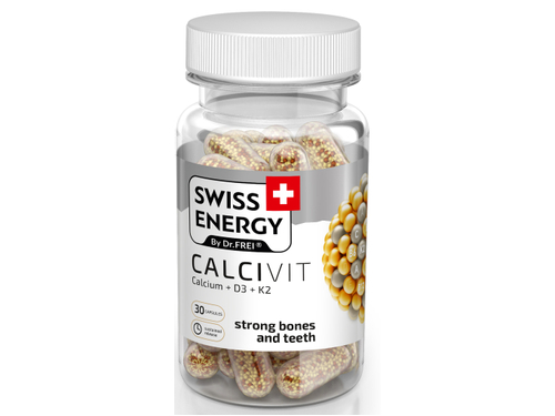 Ціни на Swiss Energy Calcivit капс. фл. №30