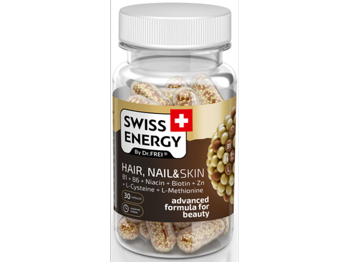 Ціни на Swiss Energy Hair, Nail & Skin капс. фл. №30