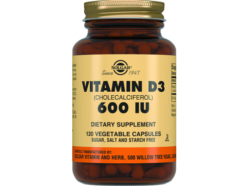 Цены на Solgar Витамин D3 капс. 600 МЕ №120