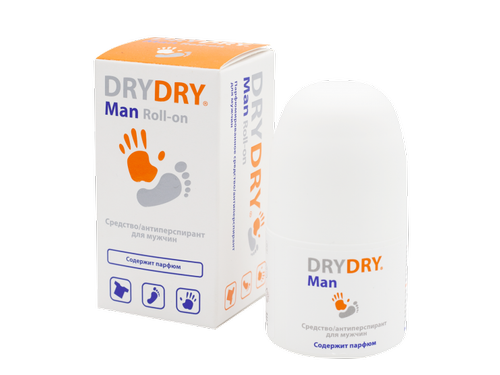 Ціни на Дезодорант DryDry Man Roll-on кульковий 50 мл