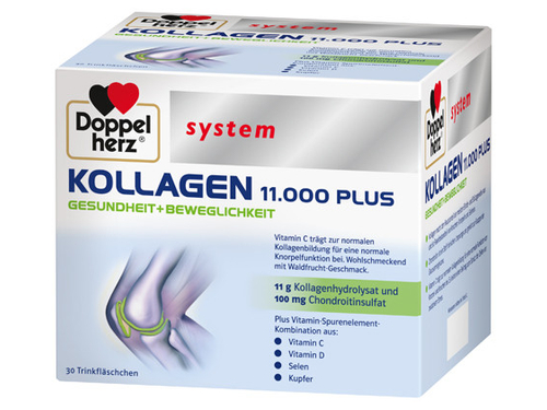 Цены на Доппельгерц System Kollagen 11.000 плюс раствор питьевой фл. 25 мл №30