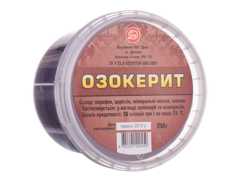 Цены на Озокерит средство для аппликаций Дон конт. 250 г