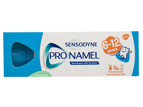 Цены на Зубная паста Sensodyne Pronamel for children, 6-12 лет, 50 мл