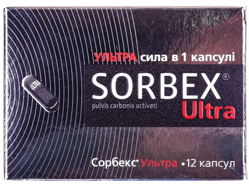Сорбекс Ультра капс. №12 (6х2)