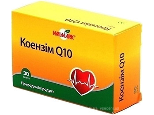 Ціни на Коензим Q10 капс. 60 мг №30