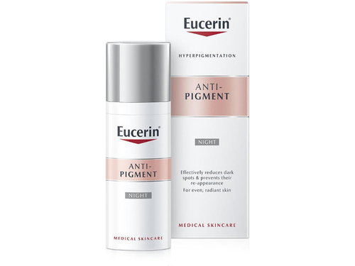 Цены на Крем для лица Eucerin Anti-Pigment ночной депигментирующий 50 мл