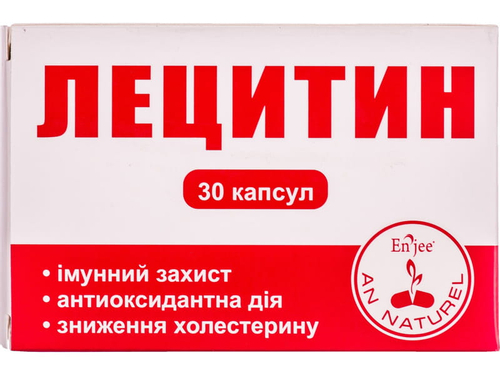 Цены на Лецитин Enjee капс. 1200 мг №30 (10х3)