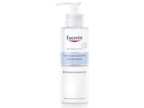 Молочко для лица Eucerin DermatoClean Mild Cleansing Milk очищающее для сухой чувствительной кожи 200 мл