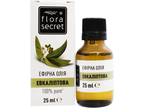 Ціни на Олія ефірна Flora Secret евкаліптова фл. 25 мл