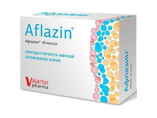 Ціни на Афлазин капс. 200 мг №30 (10х3)