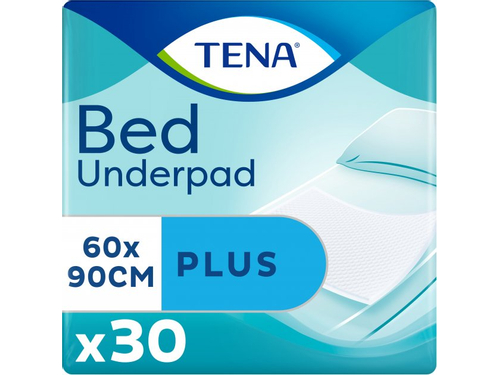 Ціни на Пелюшки гігієнічні Tena Bed Plus, 60 х 90 см, 30 шт.