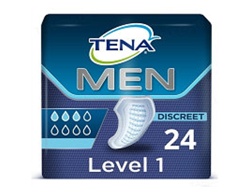 Ціни на Прокладки урологічні Tena Men для чоловіків Level 1, 24 шт.