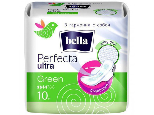 Прокладки гигиенические Bella Perfecta Ultra Green 10 шт.