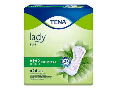 Ціни на Прокладки урологічні Tena Lady Slim Normal, 24 шт.