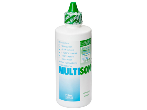 Ціни на Розчин Multison для контактних лінз фл. 100 мл