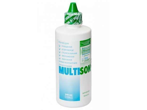Ціни на Розчин Multison для контактних лінз фл. 240 мл
