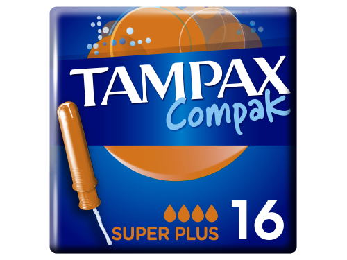 Ціни на Тампони гігієнічні Tampax Compak Super Plus з аплік 16 шт.