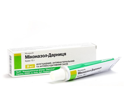 Ціни на Міконазол-Дарниця крем 20 мг/г туба 15 г