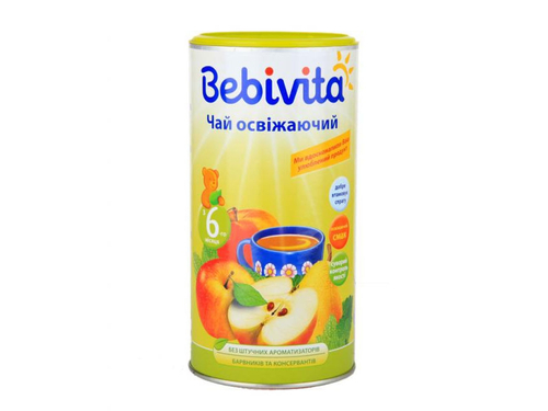 Ціни на Чай Bebivita Освіжаючий дитячий 200 г