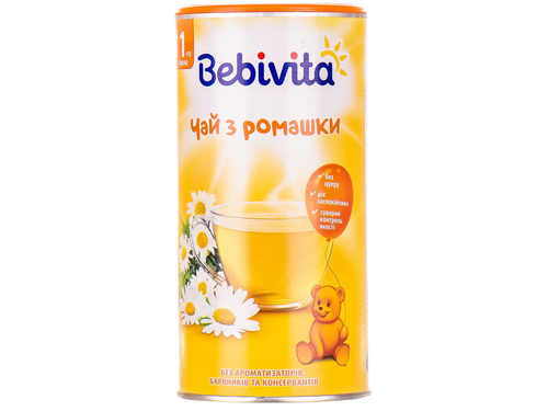 Ціни на Чай Bebivita Ромашковий дитячий 200 г