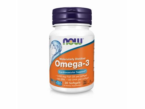 Ціни на Now Omega-3 капс. 1000 мг №30