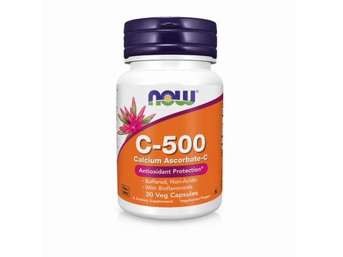 Now C-500 Calcium Ascorbate-C капс. №30