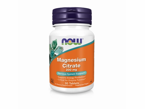 Цены на Now Magnesium Citrate табл. 200 мг №30