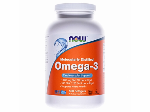 Ціни на Now Omega-3 капс. 1000 мг №500