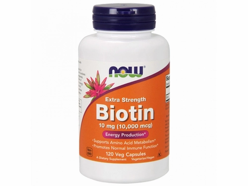 Цены на Now Biotin капс. 10000 мкг №120
