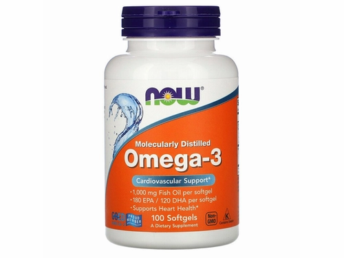 Ціни на Now Omega-3 капс. 1000 мг №100