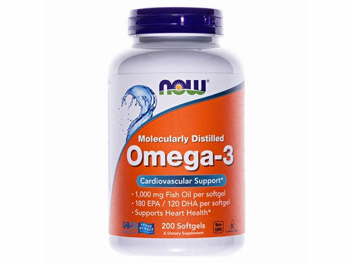 Цены на Now Omega-3 капс. 1000 мг №200