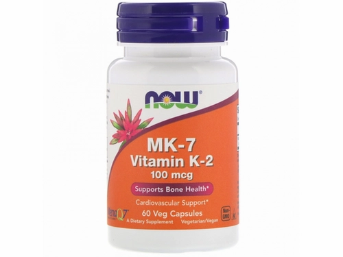 Ціни на Now Vitamin K-2 MK-7 капс. 100 мкг №60